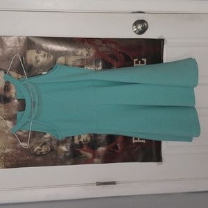 TEAL FORMAL DRESS